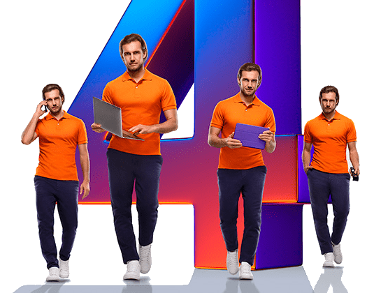 Великолепная четверка Ростелеком в&nbsp;село Верхняя Давыдовка (Пермский край)